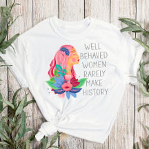 Brave Vrouwen Zelden Geschiedenis Waterverf 