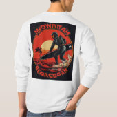 Brave Waters: Soldaten t shirten raften bij zonson T-shirt (Achterkant)