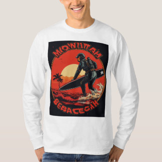 Brave Waters: Soldaten t shirten raften bij zonson T-shirt