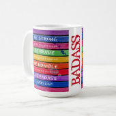 BRAVE. Wees sterk. - Regenboog - MOK 2 (Voorkant links)