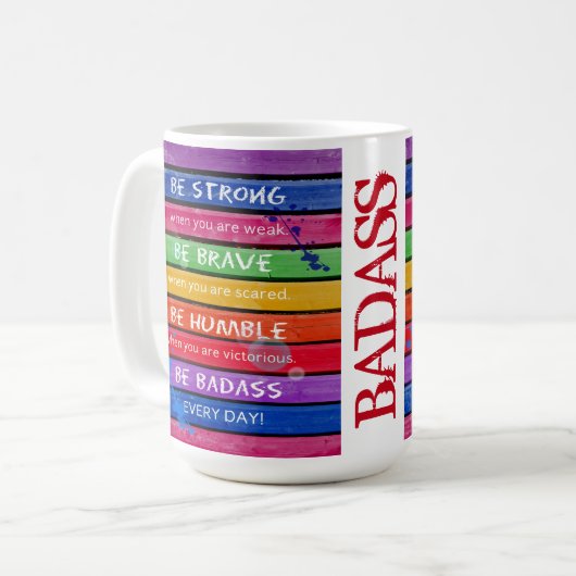 BRAVE. Wees sterk. - Regenboog - MOK 2 (Voorkant links)