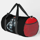 Brave Woman Firefighter Portrait Plunjezak (Rechterhoek)