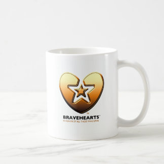 Braveharten Logo Gold Koffiemok