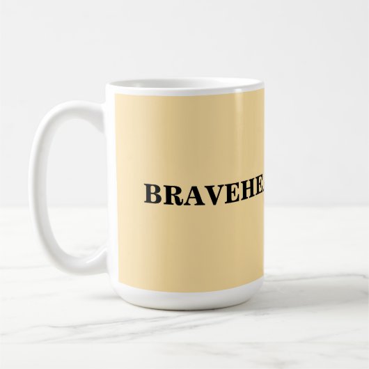 BRAVEHEART COFFEE MOK (Links)