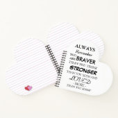 Braver, Slimmer, Losse Inspirerend Citaat Notitieboek (Binnen)