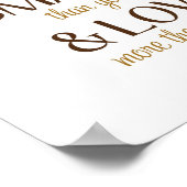 Braver Stronger Quote B is voor Beer Art Poster (Hoek)