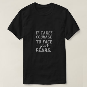Bravery Persoonlijke groei T-Shirt