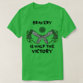 Bravery Valhalla Vikings Ax Overwinning T-shirt (Design voorkant)