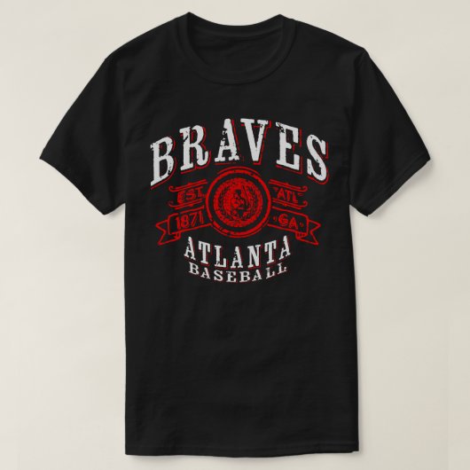 Braves  Baseball TShirt (Design voorkant)