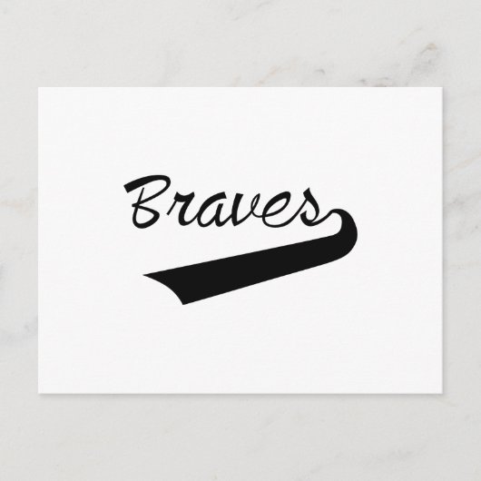 Braves Briefkaart (Voorkant)