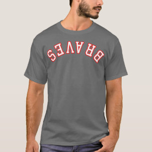 BRAVES ondersteboven T-shirt