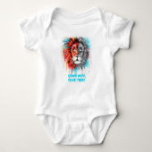 Bravest Baby Ever! Baby Bodysuit (Voorkant)