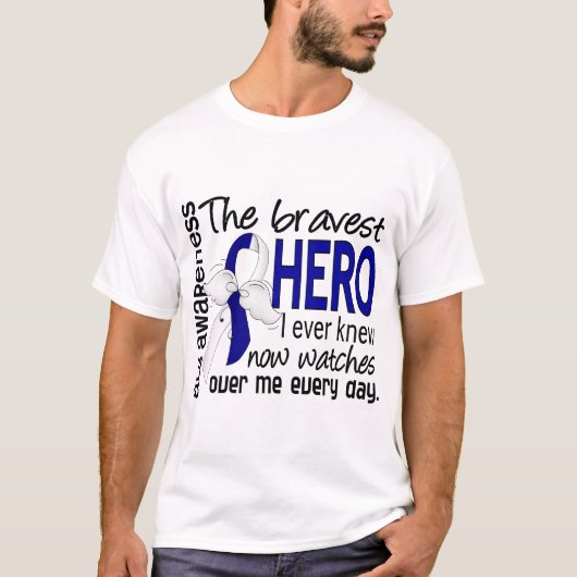 Bravest Hero I Ever Knew ALS T-shirt (Voorkant)