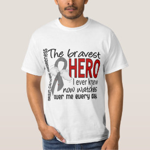 Bravest Hero I Ever Knew Brain Cancer T-shirt