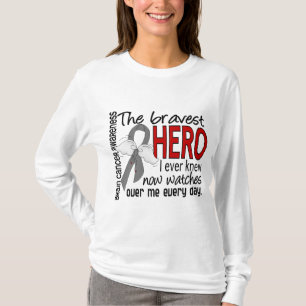 Bravest Hero I Ever Knew Brain Cancer T-shirt