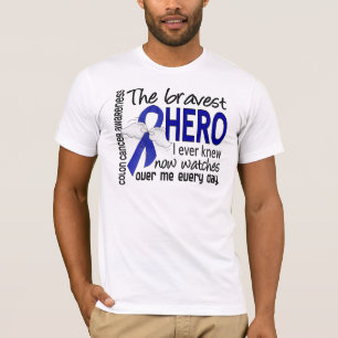 Bravest Hero I Ever Knew Colon Cancer T-shirt