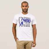 Bravest Hero I Ever Knew Colon Cancer T-shirt (Voorkant volledig)