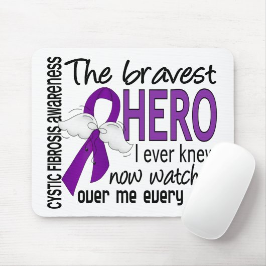 Bravest Hero I Ever Knew Cystic Fibrosis Muismat (Met muis)