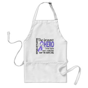 Bravest Hero I Ever Knew Esophageal Cancer Standaard Schort