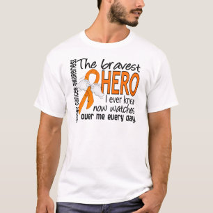 Bravest Hero I Ever Knew Kidney Cancer T-shirt