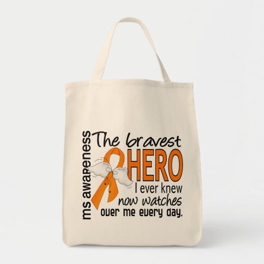Bravest Hero I Ever Knew MS Tote Bag (Voorkant)