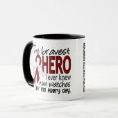 Bravest Hero I Ever Knew Multiple Myeloma Mok (Voorkant links)