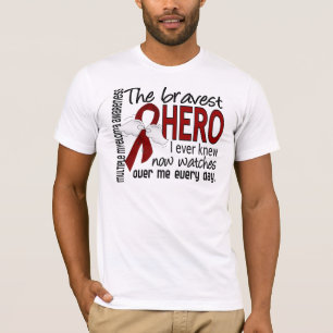 Bravest Hero I Ever Knew Multiple Myeloma T-shirt