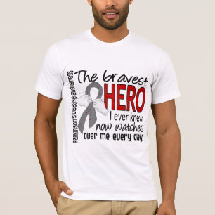 Bravest Hero I Ever Knew Parkinson's disease T-shirt