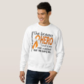 Bravest Hero I Knew Leukemia Trui (Voorkant volledig)