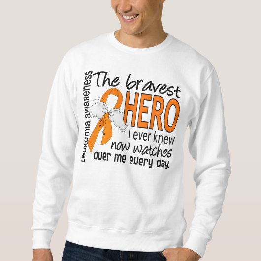 Bravest Hero I Knew Leukemia Trui (Voorkant)
