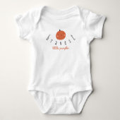 bravest little pumpkin Baby Bodysuit One-Piece (Voorkant)