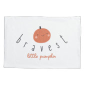 bravest little pumpkin Pillowcase patient gift Kussensloop (Achterkant)