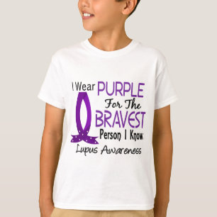 Bravest Person I Know Lupus T-shirt