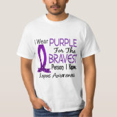 Bravest Person I Know Lupus T-shirt (Voorkant)