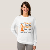 Bravest Person I know Multiple Sclerosis T-shirt (Voorkant volledig)