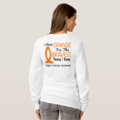 Bravest Person I know Multiple Sclerosis T-shirt (Achterkant volledig)