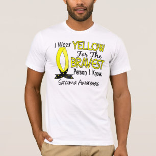 Bravest Person I Know Sarcoma T-shirt