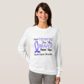 Bravest Person I Know Stomach Cancer T-shirt (Voorkant volledig)