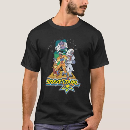 Bravestarr Cartoon T-shirt (Voorkant)