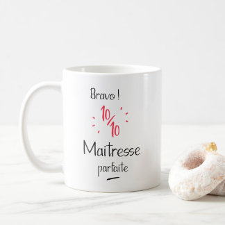 Bravo 10 op 10 perfecte onderwijzeres koffiemok