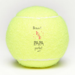 Bravo 10 op 10 perfecte papa tennisballen