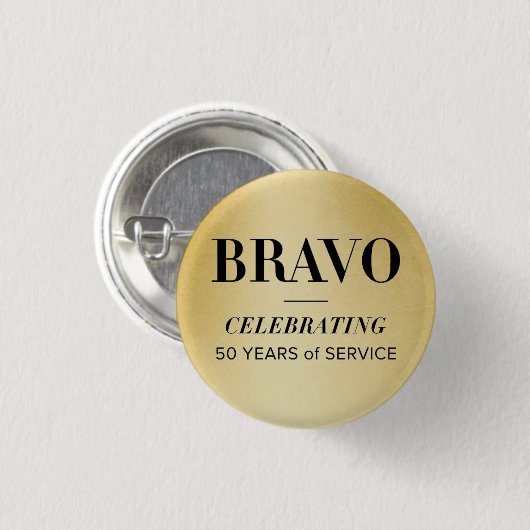 BRAVO 50e toets Ronde Button 3,2 Cm (Voorkant /achterkant)