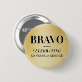 BRAVO 50e toets Ronde Button 5,7 Cm (Voorkant /achterkant)