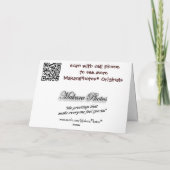 Bravo Bull Verjaardag-personaliseren Kaart (Achterkant)