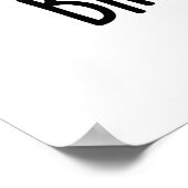 Bravo-cado Funny Avocado Pun Poster (Hoek)