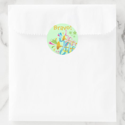 Bravo! Celebration Sticker (Tas)