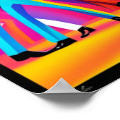 Bravo Dance Poster (pop art) (Hoek)