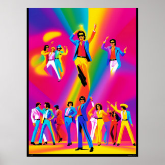 Bravo Dansposter (popart) Poster
