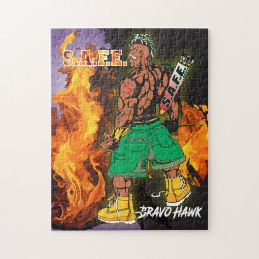 Bravo Hawk Legpuzzel (Verticaal)