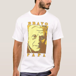 Bravo Papa New Pope Benedict XVI T-shirt